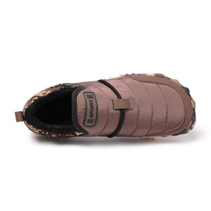Outdoor-Schuhe mit Plüschfutter, Wasserdicht, Rutschfest, Verschleißfest, Freizeit-Wanderschuhe, Schneestiefel (Unisex)