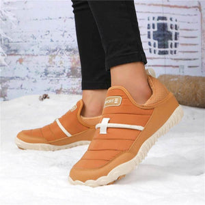 Outdoor-Schuhe mit Plüschfutter, Wasserdicht, Rutschfest, Verschleißfest, Freizeit-Wanderschuhe, Schneestiefel (Unisex)