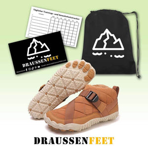 Outdoor-Schuhe für Herren und Damen, Plüschfutter, Wasserdicht, Rutschfest, Verschleißfest, Freizeit-Wanderschuhe, Schneeschuhe (Unisex)