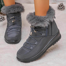 Lade das Bild in den Galerie-Viewer, Damen-Schneestiefel Winter Warmes Fleecefutter Verdickte Baumwollschuhe
