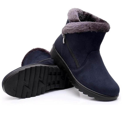Warme Winterstiefel für Damen aus Baumwolle
