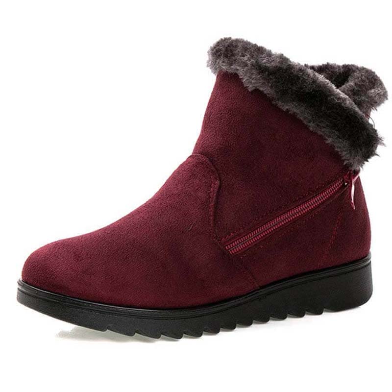Warme Winterstiefel für Damen aus Baumwolle