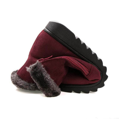 Warme Winterstiefel für Damen aus Baumwolle