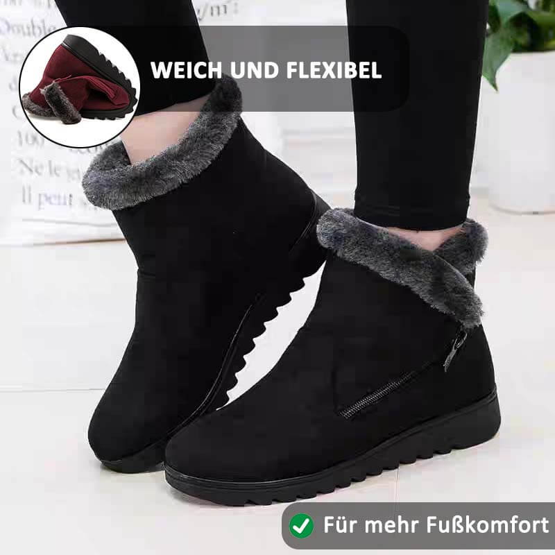 Warme Winterstiefel für Damen aus Baumwolle