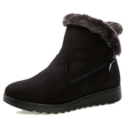 Warme Winterstiefel für Damen aus Baumwolle