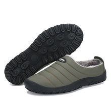 Lade das Bild in den Galerie-Viewer, draussenfeet winter schneeschuhe hausschuhe 31164 armeegrun
