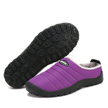 Lade das Bild in den Galerie-Viewer, draussenfeet winter schneeschuhe hausschuhe 31164 lila
