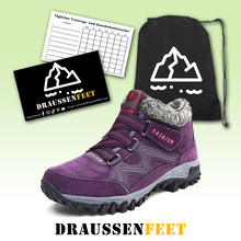 Lade das Bild in den Galerie-Viewer, draussenfeet winter schneestiefel 114428 lila
