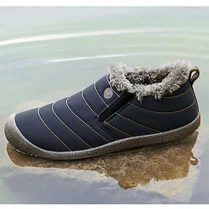 Wasserdichte Warme mit Plüsch Gefütterte Outdoor-Schuhe Stiefeletten Unisex