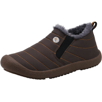 Wasserdichte Warme mit Plüsch Gefütterte Outdoor-Schuhe Stiefeletten Unisex