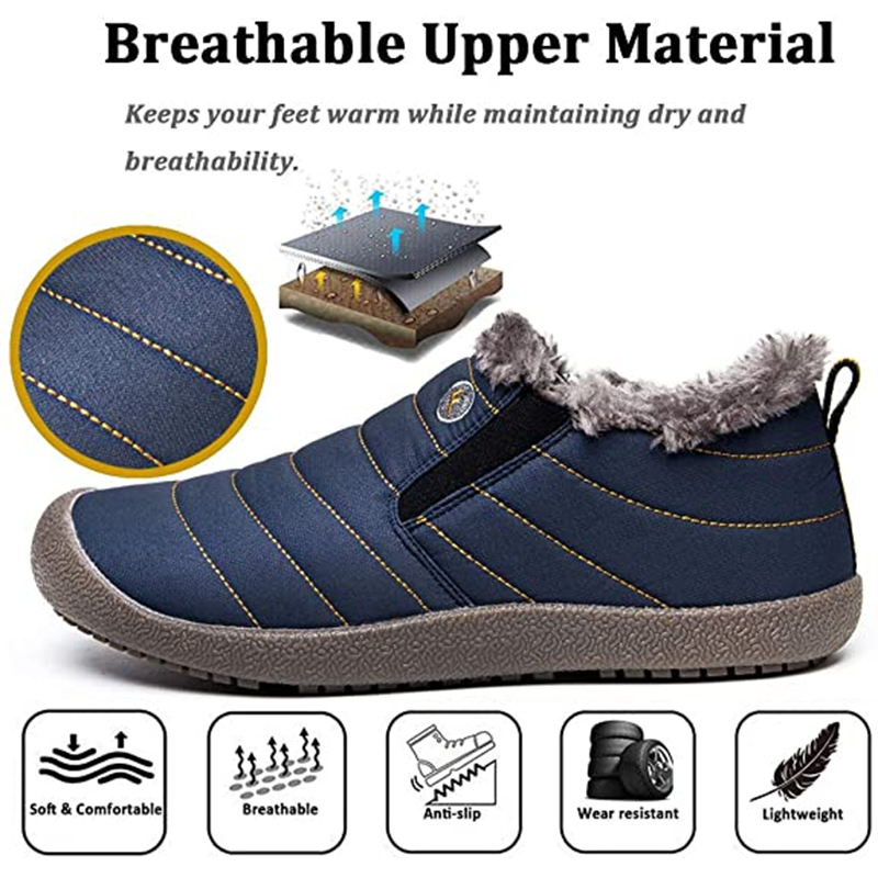 draussenfeet winter schneestiefel 115636 blau