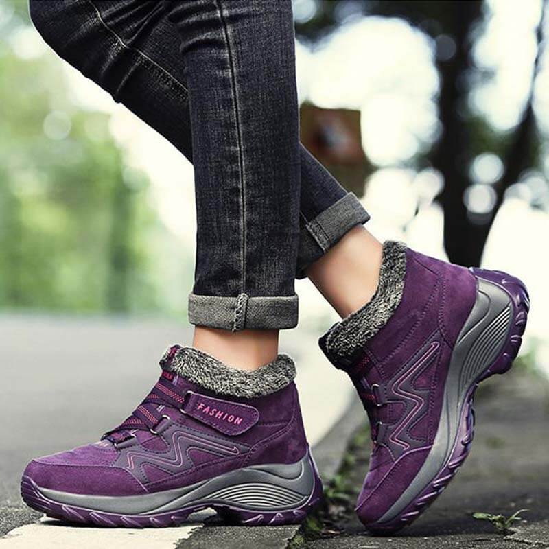 Damen Winter Anti-Rutsch-Schneeschuhe Schuhe