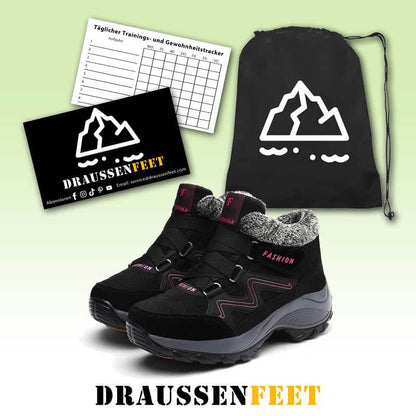 Damen Winter Anti-Rutsch-Schneeschuhe Schuhe