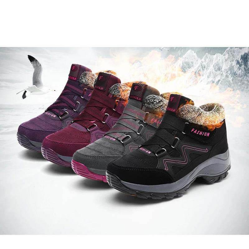 Damen Winter Anti-Rutsch-Schneeschuhe Schuhe