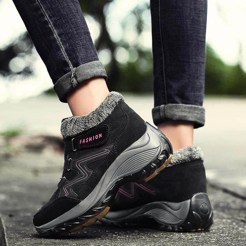 Damen Winter Anti-Rutsch-Schneeschuhe Schuhe