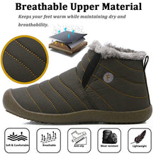 Lade das Bild in den Galerie-Viewer, draussenfeet winter schneestiefel 31152 dunkelgrau
