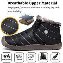 Lade das Bild in den Galerie-Viewer, draussenfeet winter schneestiefel 31152 schwarz
