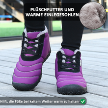 Lade das Bild in den Galerie-Viewer, draussenfeet winter schneestiefel 31154 lila
