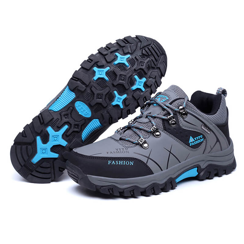 Herren Wasserdichte Leder Turnschuhe Super Warm Outdoor Wanderschuhe Arbeitsschuhe Winter Schneeschuhe