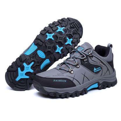 Herren Wasserdichte Leder Turnschuhe Super Warm Outdoor Wanderschuhe Arbeitsschuhe Winter Schneeschuhe