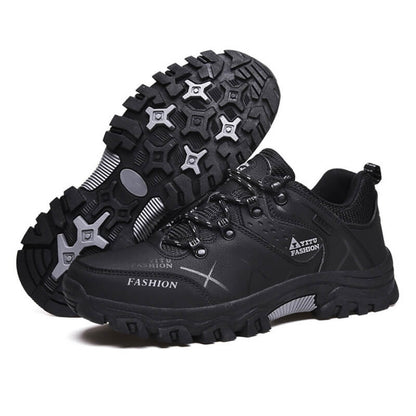 Herren Wasserdichte Leder Turnschuhe Super Warm Outdoor Wanderschuhe Arbeitsschuhe Winter Schneeschuhe