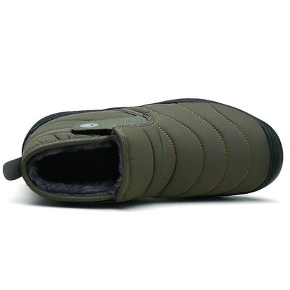 Männer Outdoor Warm Fur Knöchel wasserdichte High-Top-Schneeschuhe