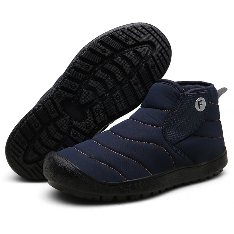 Männer Outdoor Warm Fur Knöchel wasserdichte High-Top-Schneeschuhe