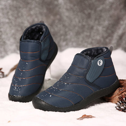 Männer Outdoor Warm Fur Knöchel wasserdichte High-Top-Schneeschuhe