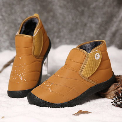 Männer Outdoor Warm Fur Knöchel wasserdichte High-Top-Schneeschuhe