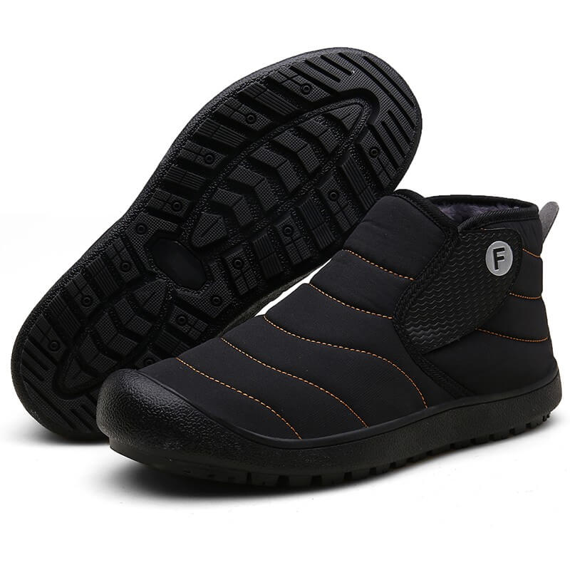 Männer Outdoor Warm Fur Knöchel wasserdichte High-Top-Schneeschuhe