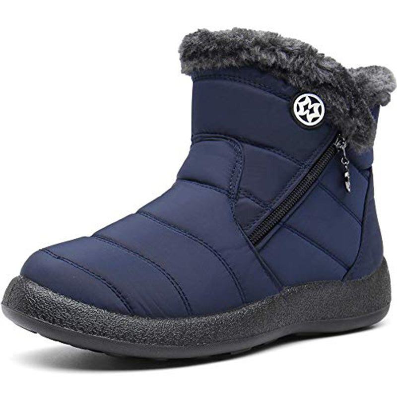 draussenfeet winter schneestiefel 31383 blau navy