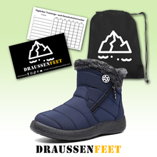 Lade das Bild in den Galerie-Viewer, draussenfeet winter schneestiefel 31383 blau navy
