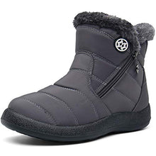 Lade das Bild in den Galerie-Viewer, draussenfeet winter schneestiefel 31383 grau
