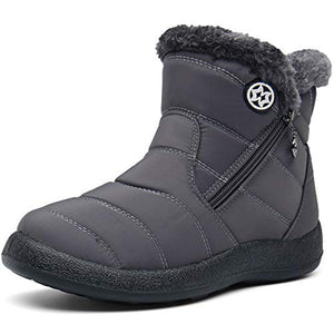 draussenfeet winter schneestiefel 31383 grau