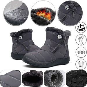 draussenfeet winter schneestiefel 31383 grau