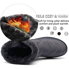 Lade das Bild in den Galerie-Viewer, draussenfeet winter schneestiefel 31383 grau
