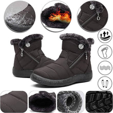 Load image into Gallery viewer, Women&#39;s winter boots waterproof warm lined snow boots winter shoes winter shortness boots boots shoes
