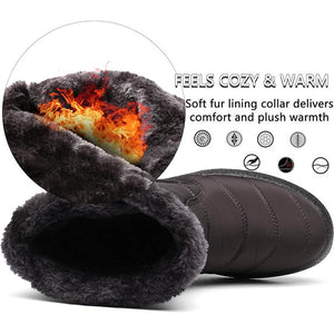 Women's winter boots waterproof warm lined snow boots winter shoes winter shortness boots boots shoes
