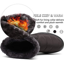 Lade das Bild in den Galerie-Viewer, draussenfeet winter schneestiefel 31383 kaffee
