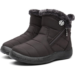 draussenfeet winter schneestiefel 31383 kaffee