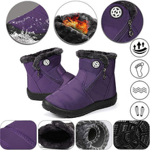Lade das Bild in den Galerie-Viewer, draussenfeet winter schneestiefel 31383 lila
