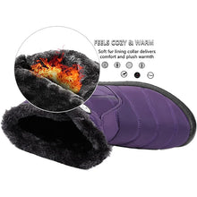 Lade das Bild in den Galerie-Viewer, draussenfeet winter schneestiefel 31383 lila
