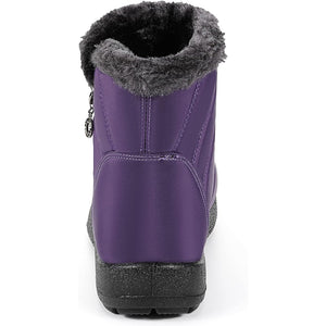 draussenfeet winter schneestiefel 31383 lila