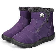 Lade das Bild in den Galerie-Viewer, draussenfeet winter schneestiefel 31383 lila
