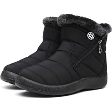 Lade das Bild in den Galerie-Viewer, draussenfeet winter schneestiefel 31383 schwarz
