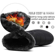 Lade das Bild in den Galerie-Viewer, draussenfeet winter schneestiefel 31383 schwarz
