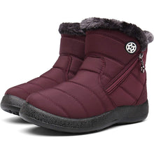 Lade das Bild in den Galerie-Viewer, draussenfeet winter schneestiefel 31383 weinrot

