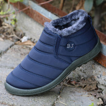 Load image into Gallery viewer, Warm snowshoes for women outdoor fur feed winter shoes anti-slip lightweight ankle booty
