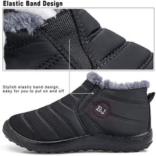Lade das Bild in den Galerie-Viewer, draussenfeet winter schneestiefel 31397 schwarz

