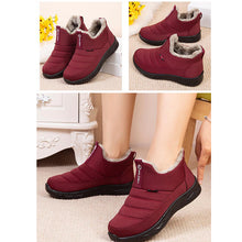 Lade das Bild in den Galerie-Viewer, draussenfeet winter schneestiefel 31416 rot
